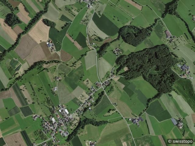 Luftbild Kleinwangen ·
