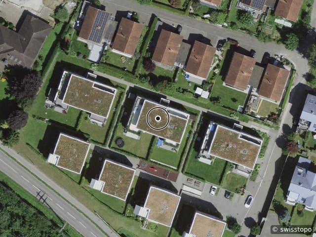 Luftbild Webereistrasse 3B, Henau