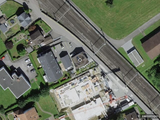 Luftbild Gaswerkstrasse 13, Wohlen