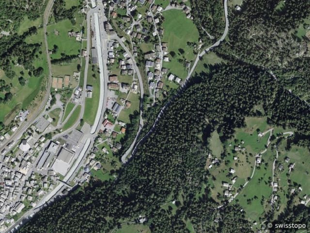 Luftbild St. Niklaus