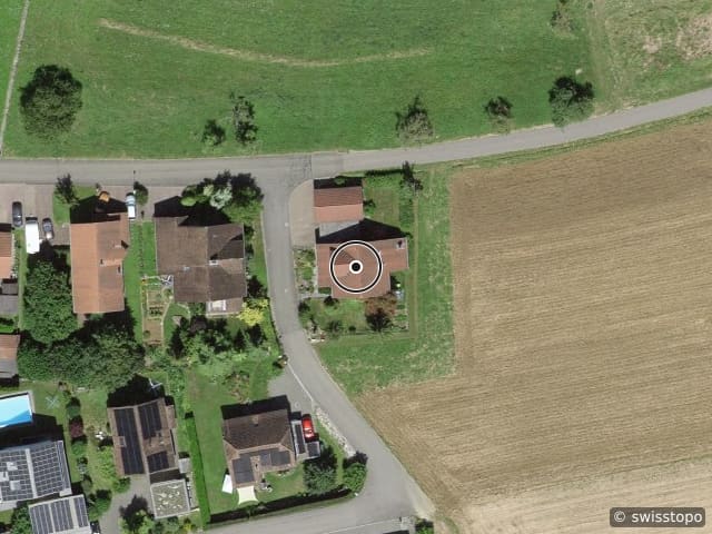 Luftbild Trottenmatt 153, Mandach