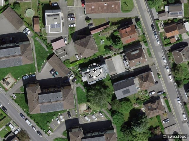 Luftbild Rue des Charmilles 6B, Yverdon-les-Bains