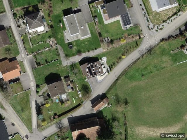 Luftbild chemin de la vasselle 1, Alle