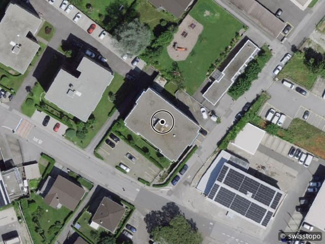 Luftbild Via Delta 7, Ascona