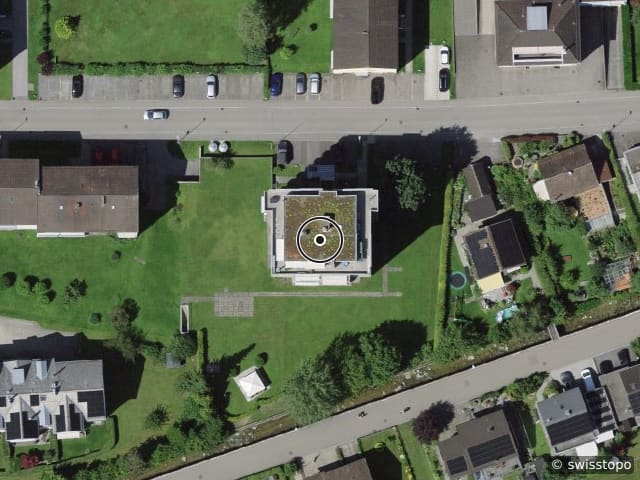 Luftbild Kirchstrasse 56, Gossau