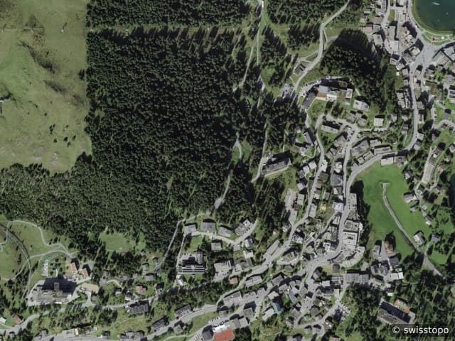 Luftbild Arosa