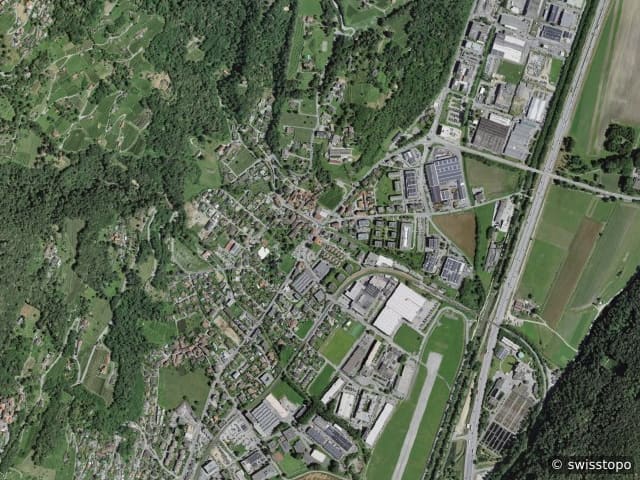 Luftbild Agno