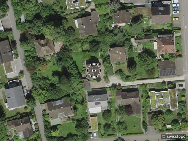 Luftbild Stadtweg 26, Rheinfelden