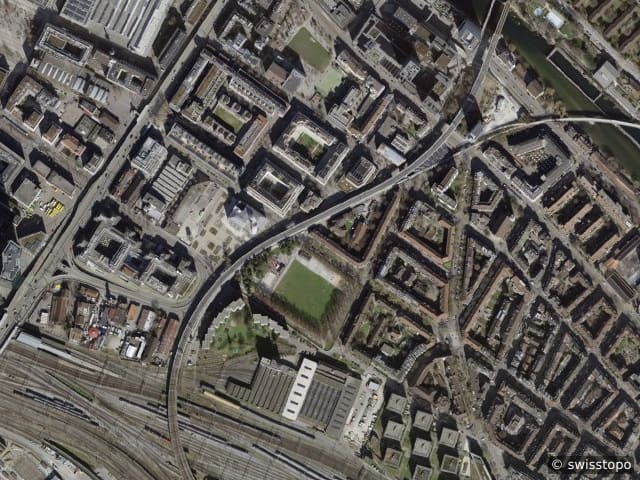 Luftbild Zollstr. 42, Zürich