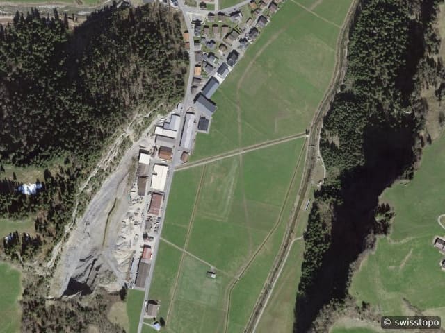 Luftbild Unteriberg