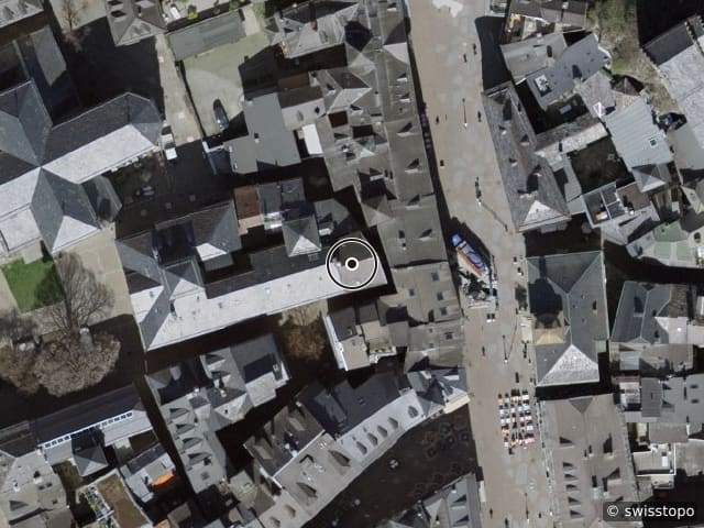 Luftbild Ruelle du chapitre 1, SION