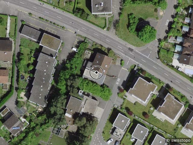 Luftbild Alte Landstrasse 15, Dulliken