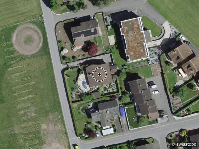 Luftbild Ganischastrasse 32, Flums