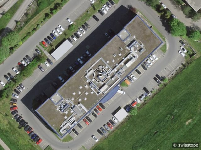 Luftbild Chemin de la Combeta 3-5, La Chaux-de-Fonds