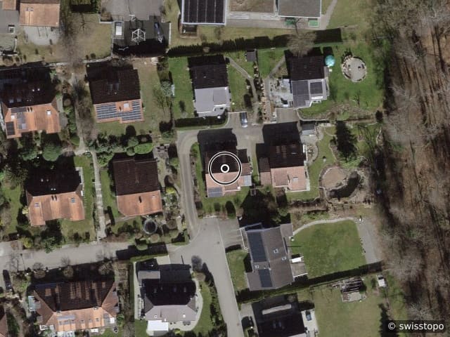 Luftbild Eichwisweg 40, Hombrechtikon