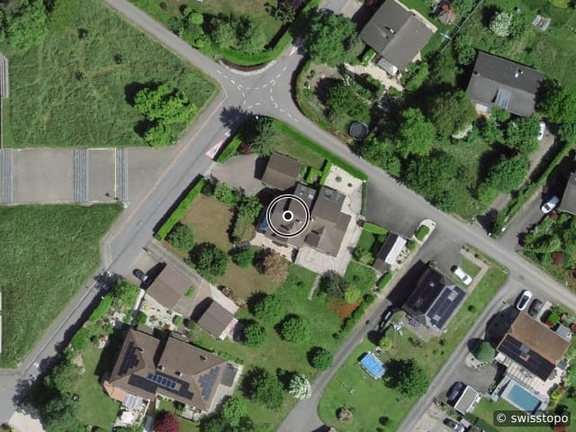 Luftbild Chemin du Collège 11, Ollon