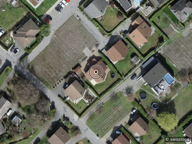 Luftbild En Arche 22, Leytron