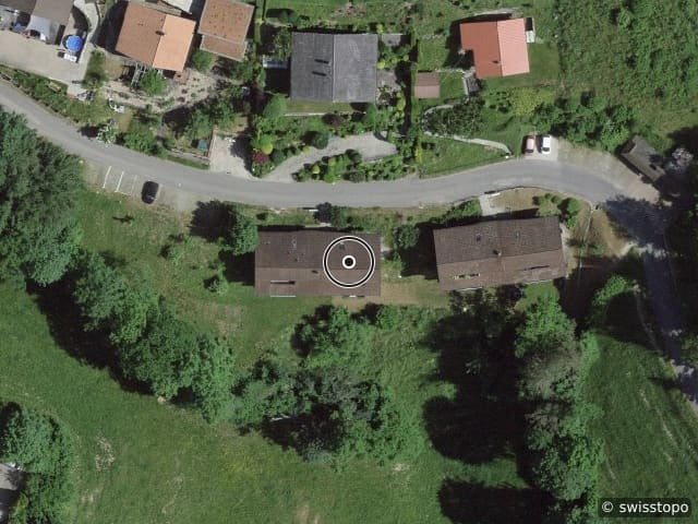 Luftbild Hubel 75, Plasselb