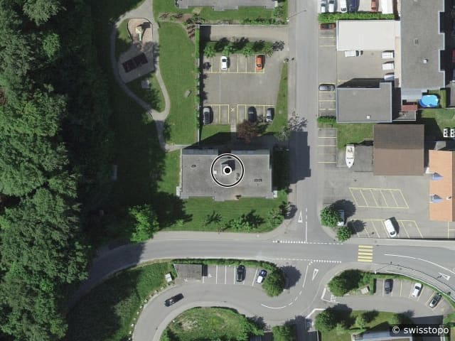 Luftbild Maggenbergstrasse 1, Tafers
