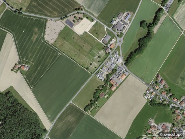 Luftbild Zyn