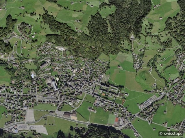 Luftbild Engelberg