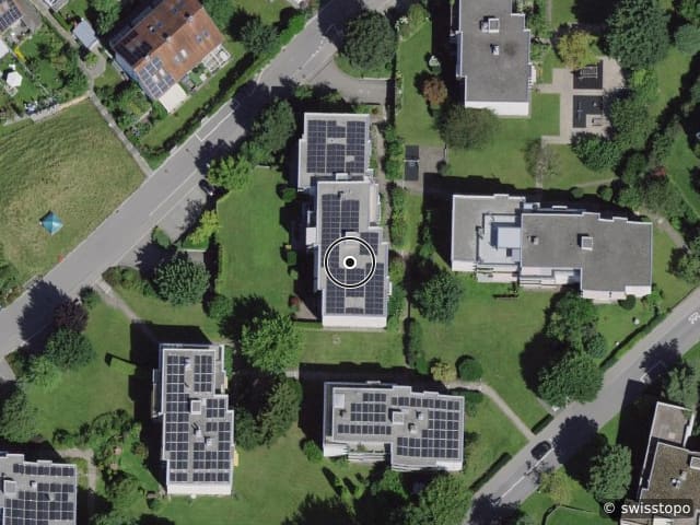 Luftbild Kienbergerstrasse 18, Wil