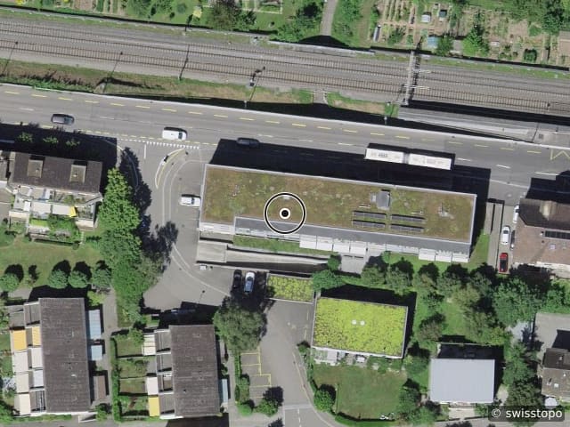Luftbild Bruggerstrasse 117, Baden