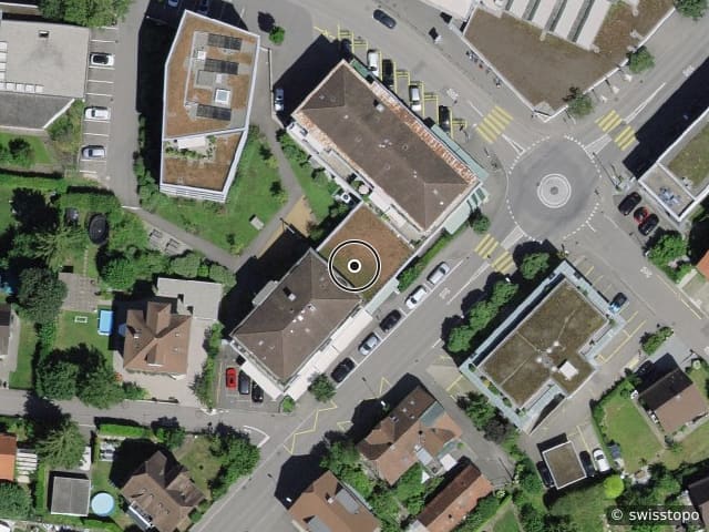 Luftbild Augustin-Keller-Strasse 19, Lenzburg