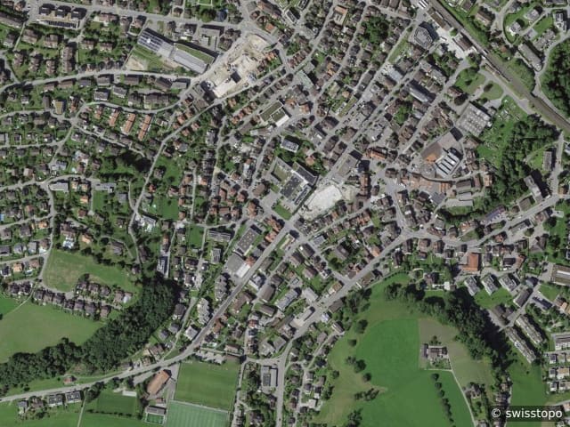 Luftbild Flawil