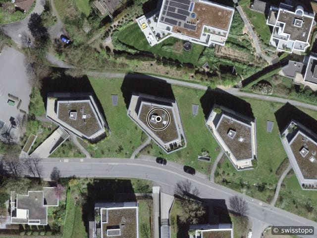 Luftbild Blasenbergstrasse 3, Zug