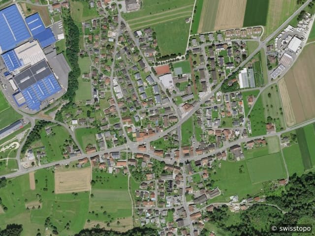 Luftbild Leibstadt