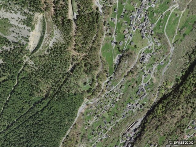 Luftbild Salvan