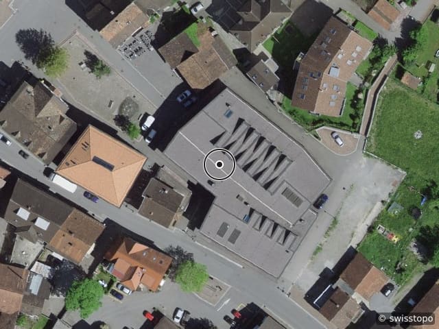 Luftbild Wangserstrasse 9, Mels
