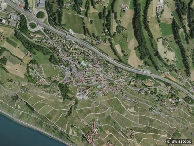 Luftbild Chexbres