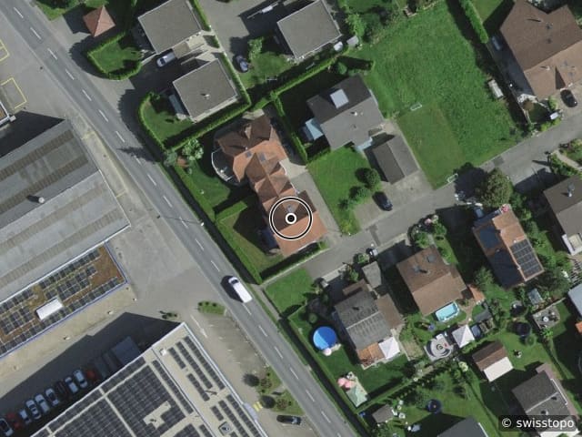 Luftbild Abendweg 12A, Dagmersellen