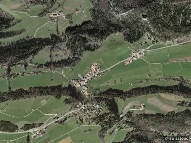 Luftbild Saint-Brais