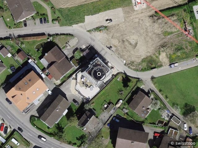 Luftbild Stockweg 6, Studen