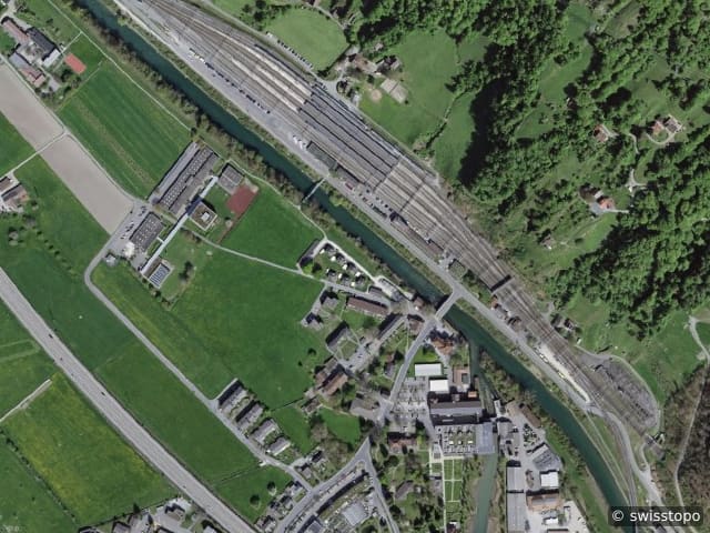 Luftbild Ziegelbrückstr. 64, Ziegelbrücke