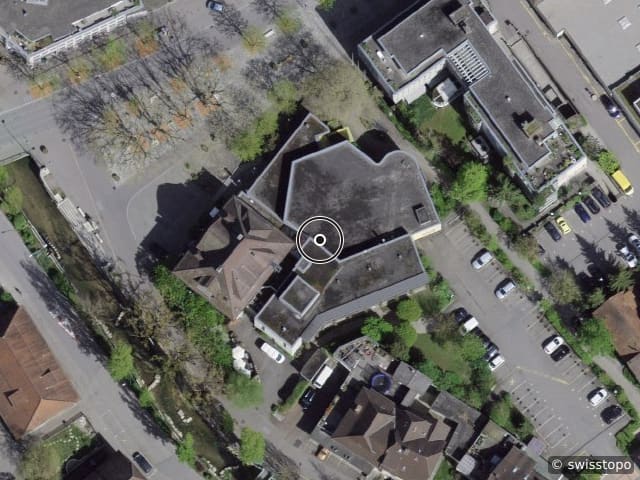 Luftbild Marktplatz 15, Lyss