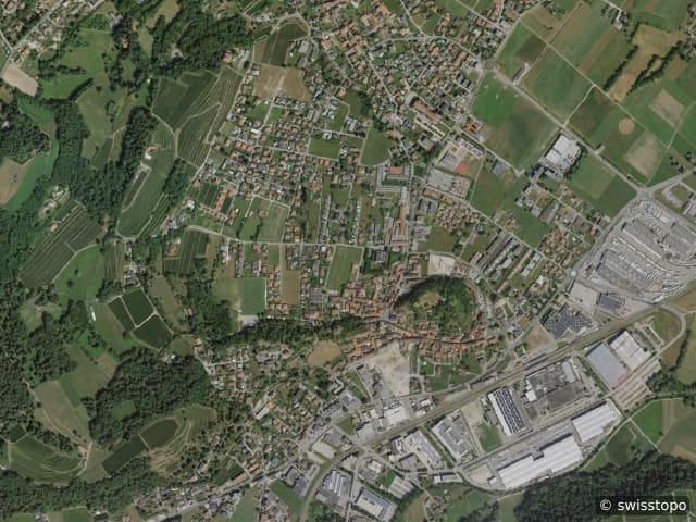 Luftbild Stabio