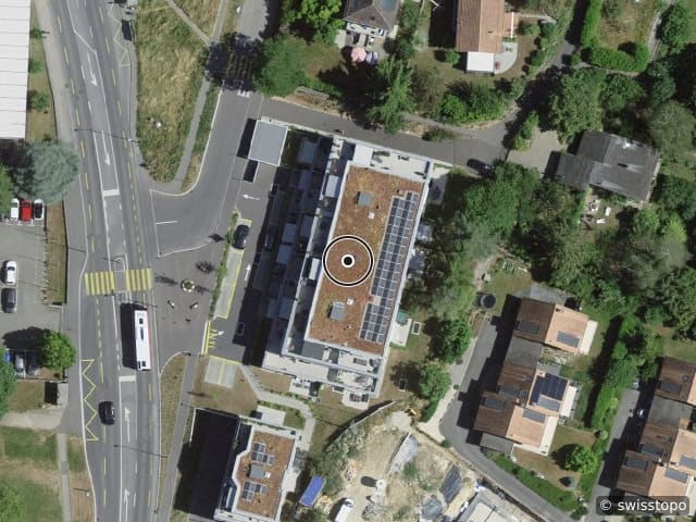 Luftbild Route du Signal 6, Orbe