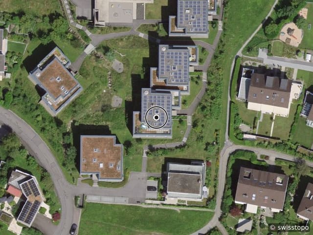 Luftbild Stutzstrasse 4b, St. Niklausen