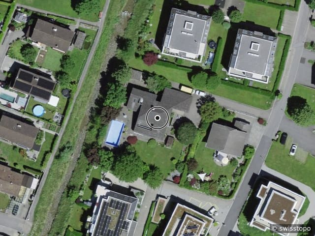Luftbild Hirschwiese 8, Uznach