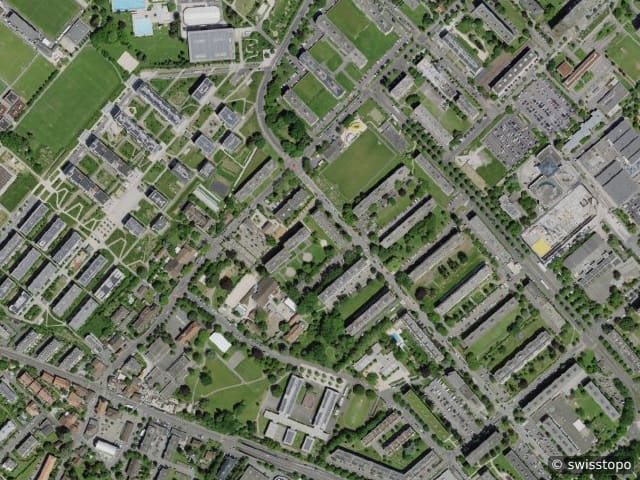 Luftbild Lect 29, Meyrin