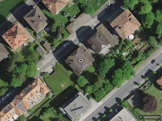 Luftbild Rue Jacob-Brandt 59, La Chaux-de-Fonds