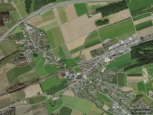 Luftbild Islikon
