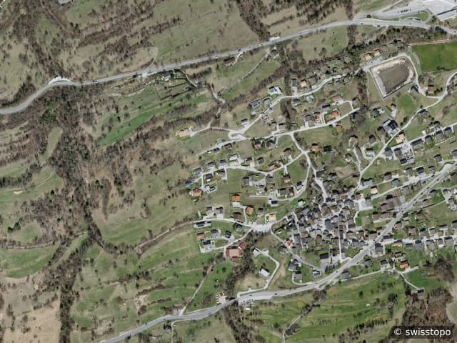 Luftbild Chemin de Montana