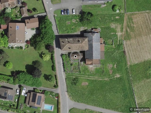 Luftbild Rue de la Tour 29a, Ollon