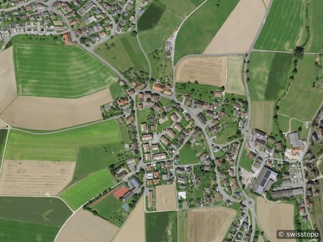 Luftbild CHF