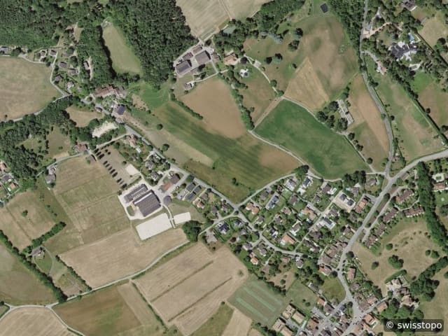 Luftbild Saint-Cergue